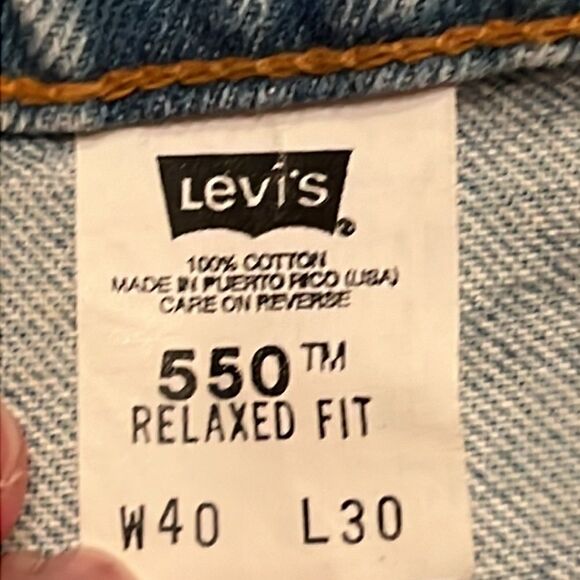 Vintage Levi’s 550 40 x 30 - Picture 9 of 11